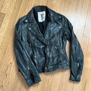 Free People Leather Jacket